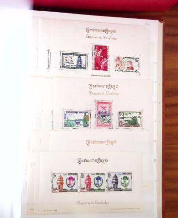 1859-1970, Très belle collection de colonies en 12