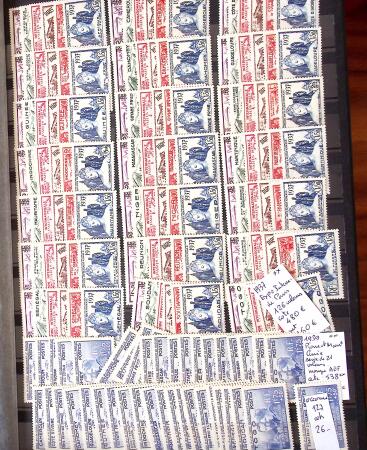1859-1970, Très belle collection de colonies en 12