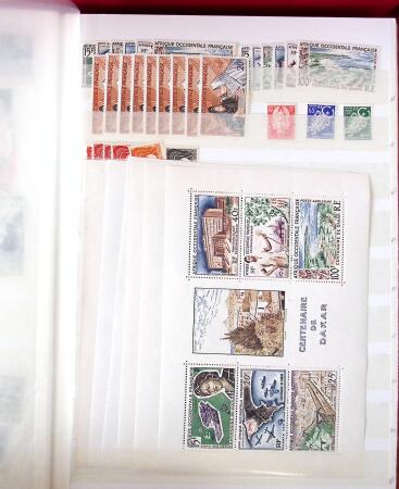 1859-1970, Très belle collection de colonies en 12