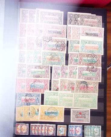 1859-1970, Très belle collection de colonies en 12