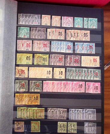 1859-1970, Très belle collection de colonies en 12