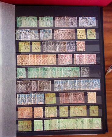 1859-1970, Très belle collection de colonies en 12
