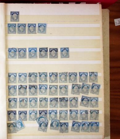 1860-1965, Collection principalement de bleus de France