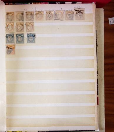 1860-1965, Collection principalement de bleus de France