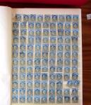 1860-1965, Collection principalement de bleus de France