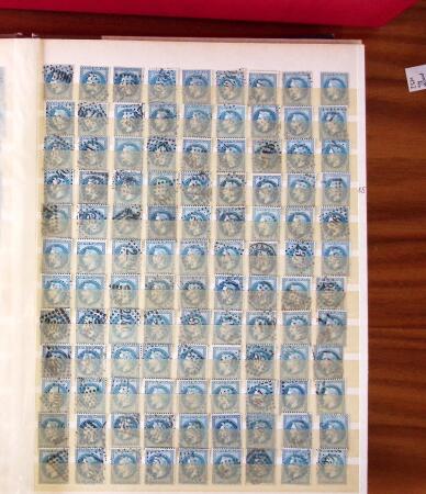 1860-1965, Collection principalement de bleus de France