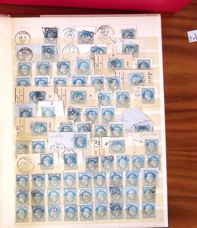 1860-1965, Collection principalement de bleus de France