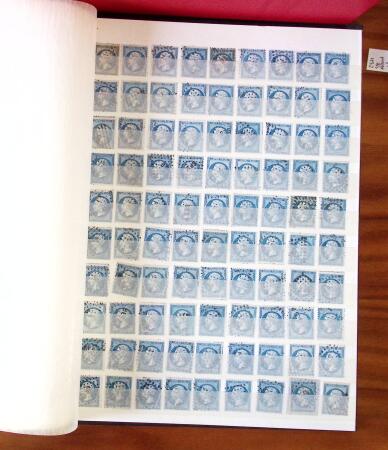 1860-1965, Collection principalement de bleus de France