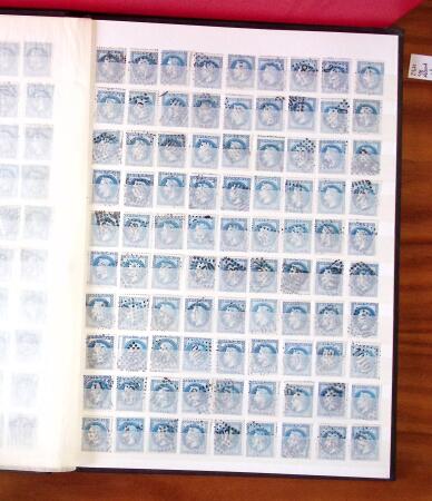 1860-1965, Collection principalement de bleus de France