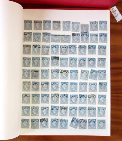 1860-1965, Collection principalement de bleus de France
