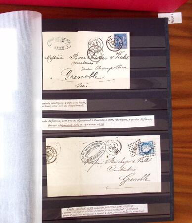 1860-1965, Collection principalement de bleus de France
