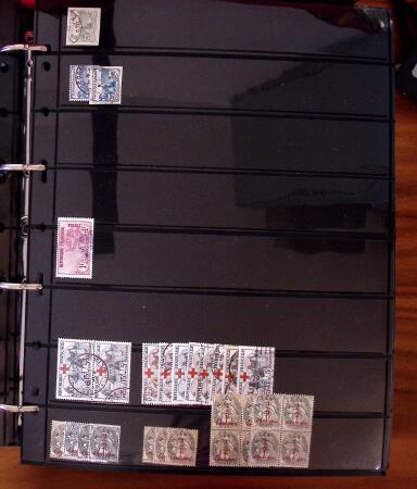 1900-2004, Stock de neuf en 14 classeurs, presque exclusivement