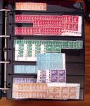 1900-2004, Stock de neuf en 14 classeurs, presque exclusivement