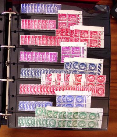 1900-2004, Stock de neuf en 14 classeurs, presque exclusivement