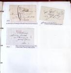 1750-1947, Collection de lettres classées par TARIFS