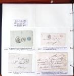 1750-1947, Collection de lettres classées par TARIFS