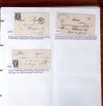 1750-1947, Collection de lettres classées par TARIFS