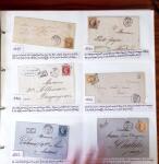 1750-1947, Collection de lettres classées par TARIFS