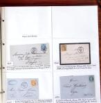 1750-1947, Collection de lettres classées par TARIFS