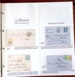 1750-1947, Collection de lettres classées par TARIFS