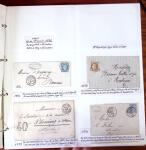 1750-1947, Collection de lettres classées par TARIFS