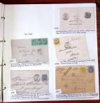 1750-1947, Collection de lettres classées par TARIFS