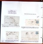1750-1947, Collection de lettres classées par TARIFS