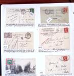 1750-1947, Collection de lettres classées par TARIFS
