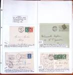 1750-1947, Collection de lettres classées par TARIFS