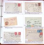 1750-1947, Collection de lettres classées par TARIFS