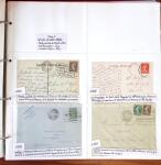 1750-1947, Collection de lettres classées par TARIFS