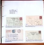 1750-1947, Collection de lettres classées par TARIFS