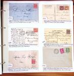 1750-1947, Collection de lettres classées par TARIFS