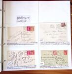 1750-1947, Collection de lettres classées par TARIFS