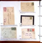 1750-1947, Collection de lettres classées par TARIFS