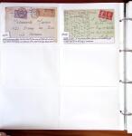 1750-1947, Collection de lettres classées par TARIFS