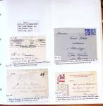 1750-1947, Collection de lettres classées par TARIFS
