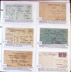 1750-1947, Collection de lettres classées par TARIFS