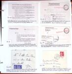 1750-1947, Collection de lettres classées par TARIFS