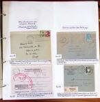 1750-1947, Collection de lettres classées par TARIFS