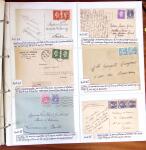 1750-1947, Collection de lettres classées par TARIFS