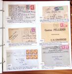 1750-1947, Collection de lettres classées par TARIFS