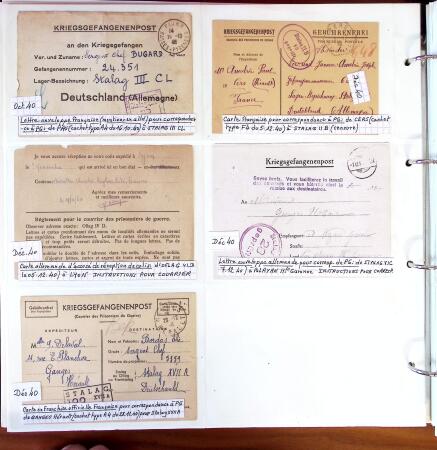 1750-1947, Collection de lettres classées par TARIFS