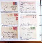 1750-1947, Collection de lettres classées par TARIFS
