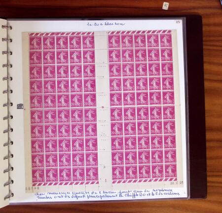 1903-1906, Collection spécialisée sur la Semeuse en