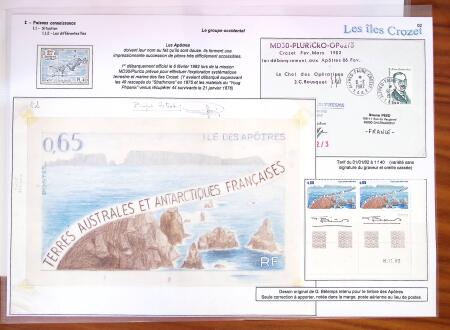 LES ILES CROZET, Exceptionnelle collection d'exposition