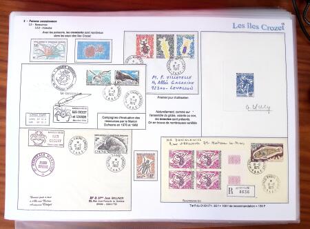 LES ILES CROZET, Exceptionnelle collection d'exposition