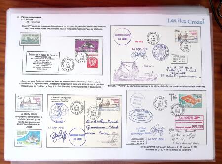 LES ILES CROZET, Exceptionnelle collection d'exposition