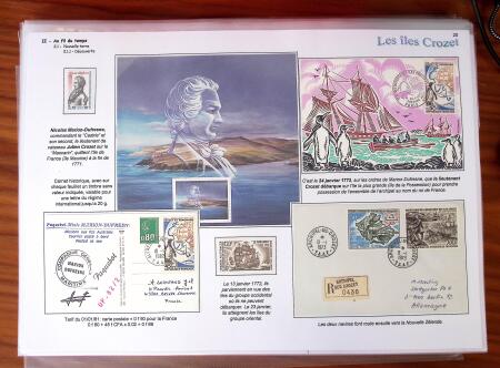 LES ILES CROZET, Exceptionnelle collection d'exposition