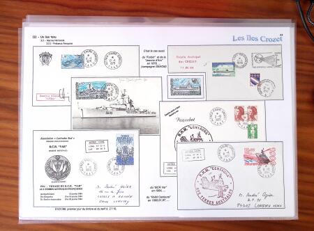 LES ILES CROZET, Exceptionnelle collection d'exposition